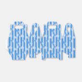 Valentine's Day hearts on striped background  Bedankdoosjes (Uitgevouwen)