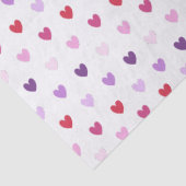 Valentine's Day Hearts Tissuepapier (Detail)