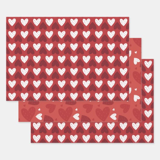 Valentine's Day Inpakpapier Vel (Set)