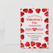 Valentine's Day Invitation Card (Devant / Derrière)