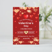 Valentine's Day Invitation Card (Debout devant)