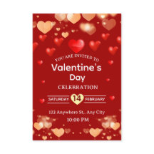 Valentine's Day Invitation Card