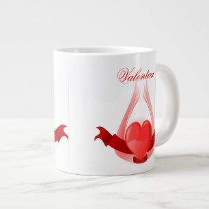 VALENTINES DAY JUMBO HEART MUGS - BEST GIFDS LOVE