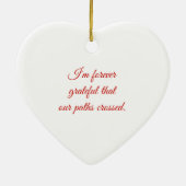 Valentine's Day Love Cherub Angels  Keramisch Ornament (Achterkant)