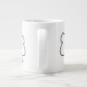 Valentines day love couple names initial Mug (Dos)