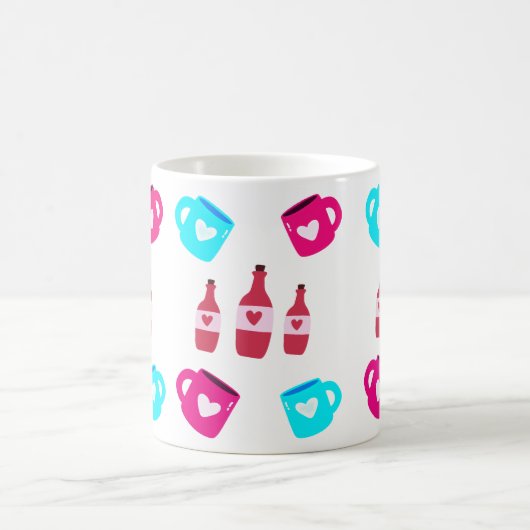 Valentine's Day Mugs and Bottles  (Centre)