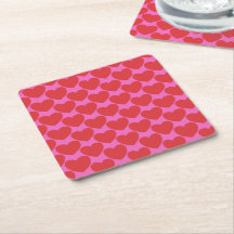 Valentine's Day Pink and Red Heart Pattern Party