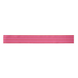 Valentine's Day Pink and Red Stripes Pattern Lint