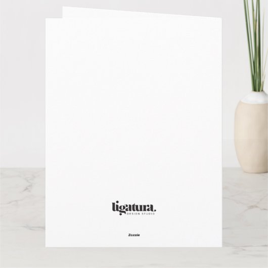 Valentine's Day Red & Pink XOXO G Kaart (Achterkant)