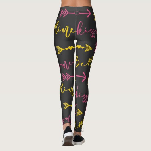Valentine's Day Seamless Pattern Leggings (Dos)