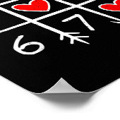 Valentines Day Six Seven 67 Meme 6 7 Heart Boys Gi Poster (Hoek)