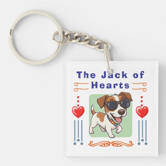 Valentine's day sleutelhanger (voorkant)
