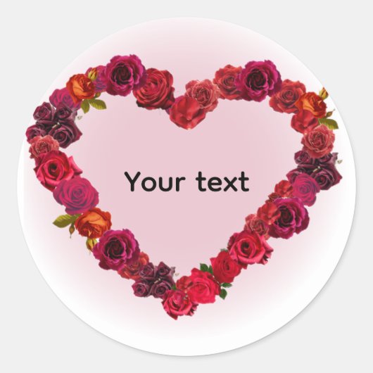 Valentine's day sticker  (Voorkant)
