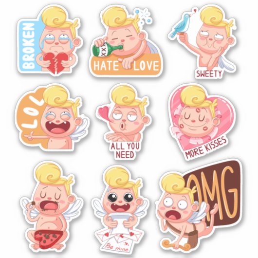 Valentine's Day Sticker (Voorkant)