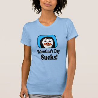 Valentine's Day Sucks Penguin T-shirt