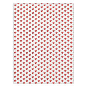 Valentine's Day Tablecloth Red Hearts Tafelkleed (Voorkant)