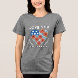 Valentine's day Tri-Blend shirt