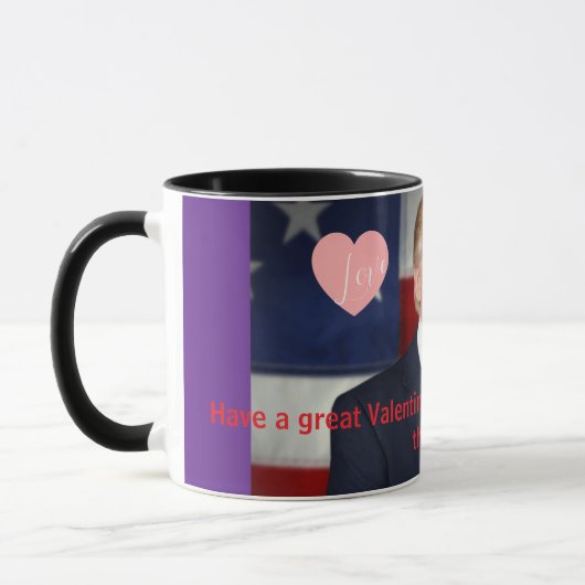 Valentine's Day Trump Mug (Gauche)