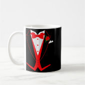 Valentine's Day Tuxedo Red Bow Tie Costume For Guy Koffiemok (Links)