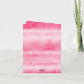 Valentine's Day Window Hearts Teddy Bear Love Kaart (Achterkant)