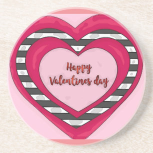 Valentine's Day Zandsteen Onderzetter