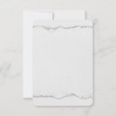 Valentines de marque personnalisée Carte de remerc (Dos)