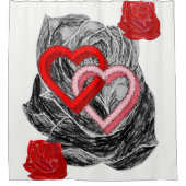 Valentines de rideau de douche (Devant)