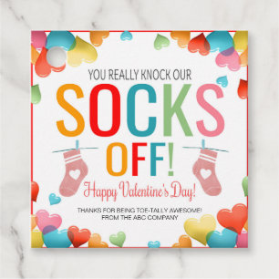 Valentines - Étiquettes Cadeau