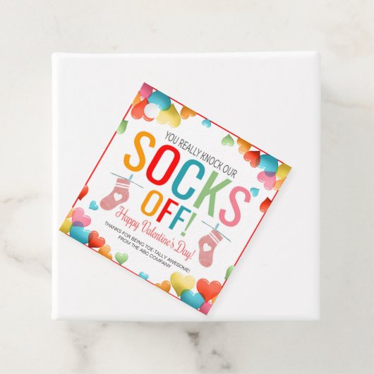 Valentines - Étiquettes Cadeau (En situation)