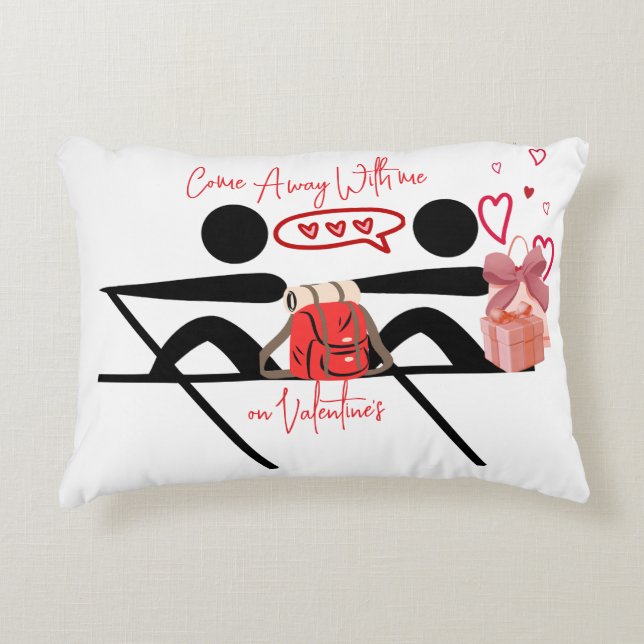 Valentine's Gift Accent Kussen (Voorkant)