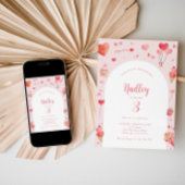 Valentines Invitation d'anniversaire