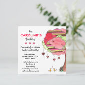 Valentines, Invitation de fête d'anniversaire (Debout devant)