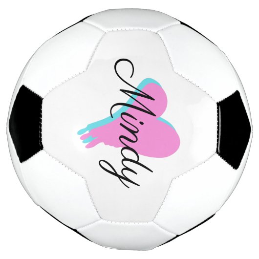 Valentines Jour Bleu rose Nom (Tourné)