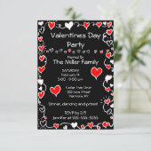 Valentines Jour Invitation (Debout devant)