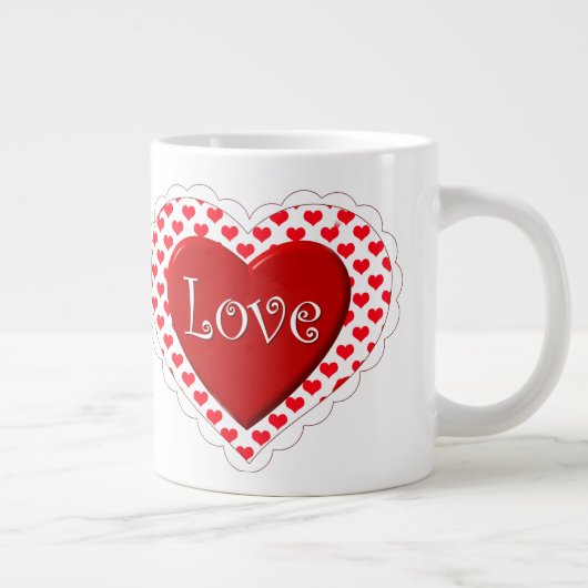 Valentines Jumbo Mug (Droite)