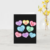 Valentines Labor And Delivery Nurse Heart Candy La Kaart (Gele Bloem)