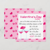 Valentine's Martinis- de Valentinis! Kaart (Voorkant / Achterkant)