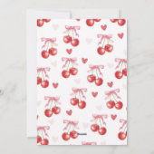 valentines modernes carte photo, valentines simple (Dos)