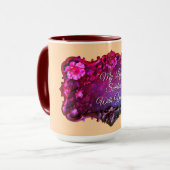 Valentine's Mugs Custom Quotes and redesign (Devant gauche)