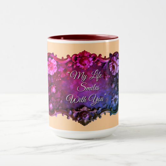 Valentine's Mugs Custom Quotes and redesign Mok (Midden)