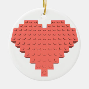 Valentines ornements en forme de coeur