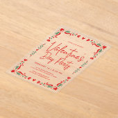 Valentine's party Invitation (Poser)