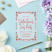 Valentine's party Invitation (Insitu (Mariage))