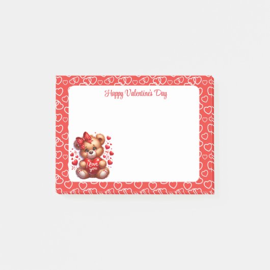 Valentines  post-it® notes (Voorkant)