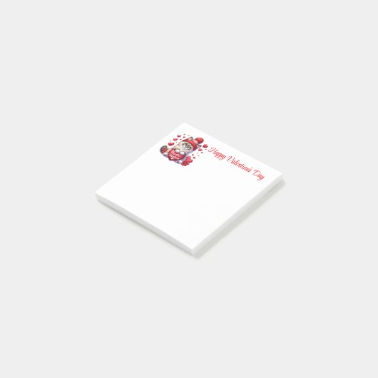 Valentines  post-it® notes (Schuin)