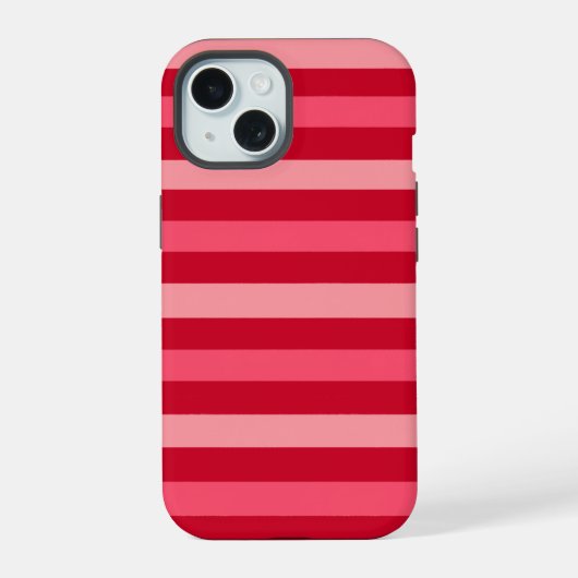 Valentines rayures rouge et rose (Verso)