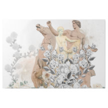 Valentines sculpture Rose classique Rome