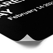 Valentines Singles Awareness Day  Poster (Hoek)