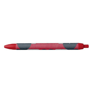 Valentine's Textuur Ontwerp Zwarte Inkt Pen