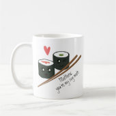 Valentines Tu es mon soy Mate Kawaii Coffee Mug (Gauche)